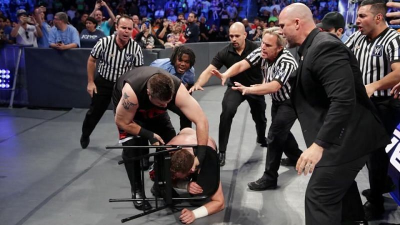 The build up to Kevin Owens' match at HIAC has been hellacious